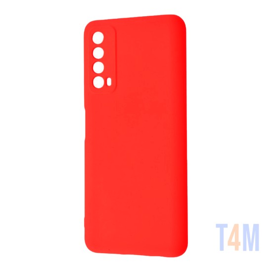 Funda de Silicona para Huawei P Smart 2021/Y7a Rojo